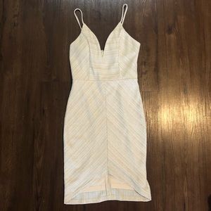 Creme/white formal dress